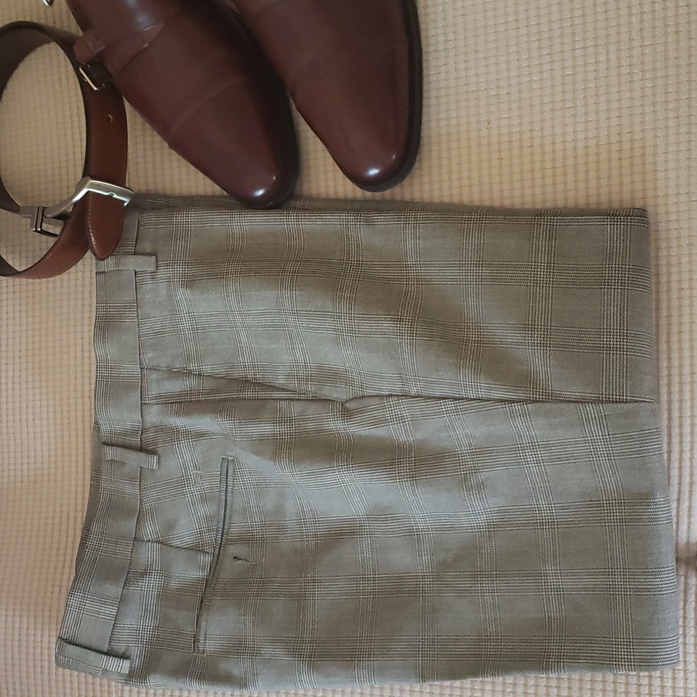 Docker's Plaid Trousers